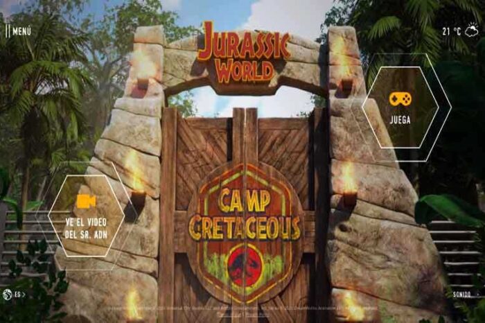 Lanzan el sitio interactivo de Jurassic World Campamento Cretácico