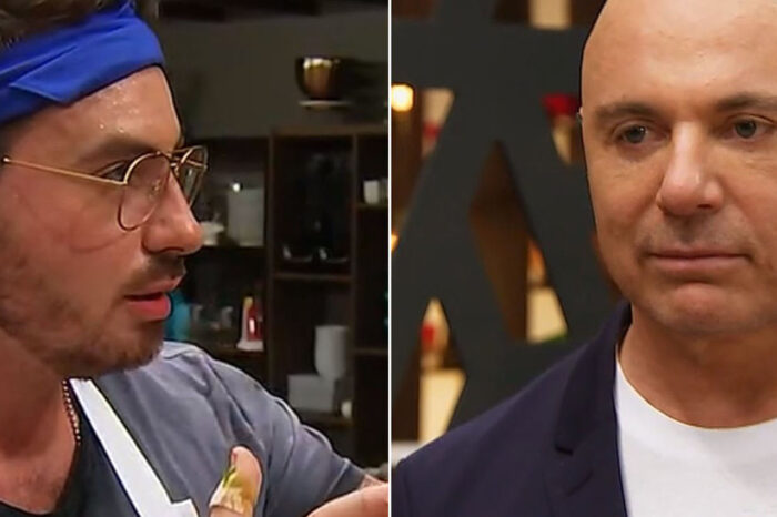 El fuerte cruce de Fede Bal y el jurado Germán Martitegui en el debut de Masterchef Celebrity