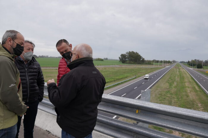 Pilar: llegó a su última etapa la transformación en autopista de la ruta 8