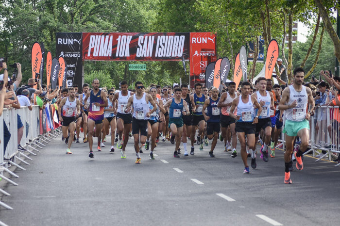 Federico Bruno ganó los 10K de San Isidro/Puma