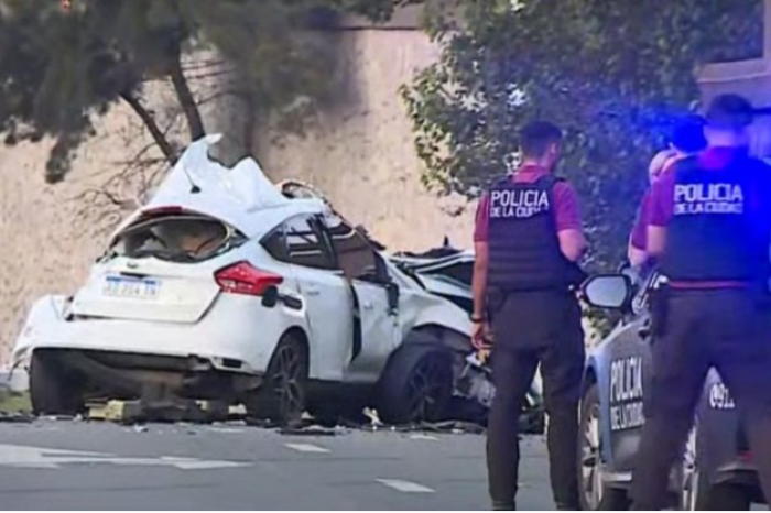 Choque y muerte en la General Paz: perdió el control del auto y salió despedido tras el impacto