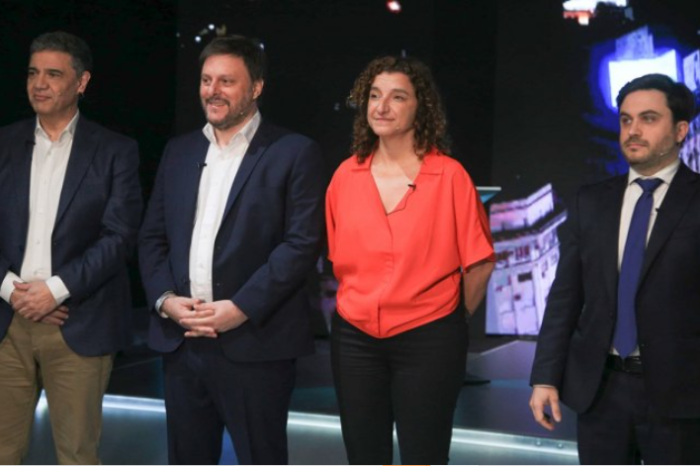 Debate porteño: cruces y chicanas entre los cuatro candidatos a jefe de Gobierno