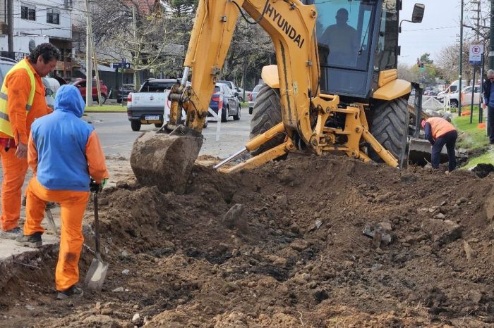 Comenzó la repavimentación de dos arterias troncales de San Isidro